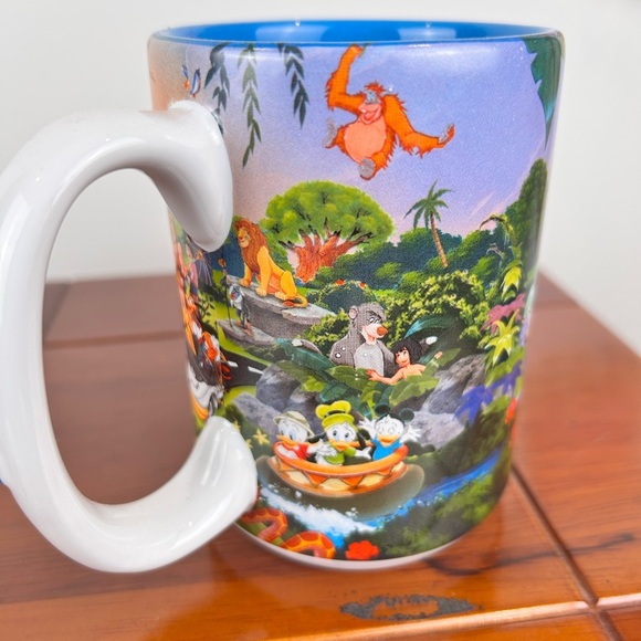 Disney World "Four Parks - One World" 3D mug, DAD embossed handle, Collectible - Picture 7 of 8